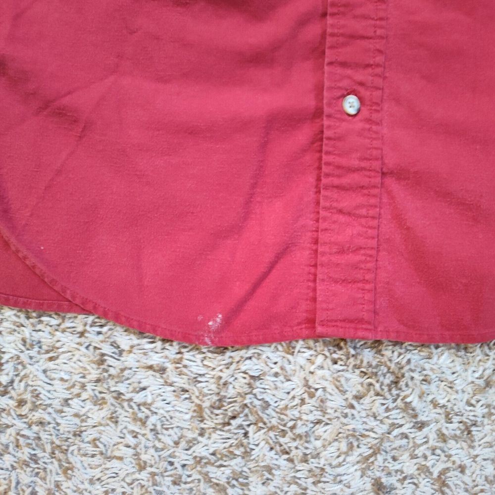 Vintage Woolrich Men Size L Chamois USA Long Sleeve‎ Button Up Shirt - Picture 4 of 11